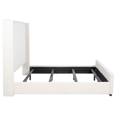  Coaster Furniture Natasha 306051KW 65-inch Upholstered California King Bed - Cream IMAGE 5