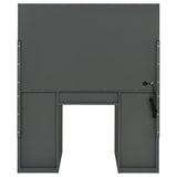 Coaster Furniture Acena 931145 7-Drawer Vanity Set with Lighting - Grey High Gloss IMAGE 6