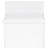  Coaster Furniture Danbury 930208 3-Drawer Makeup Vanity & Stool - Set White High Gloss IMAGE 11