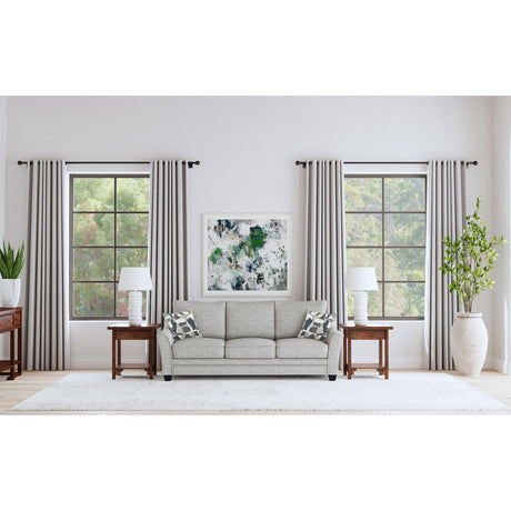  Coaster Furniture Tomkins 509671 Boucle Upholstered Sofa - Light Grey IMAGE 8