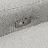  Coaster Furniture Collins 609561P Modular Power Sofa - Grey IMAGE 12