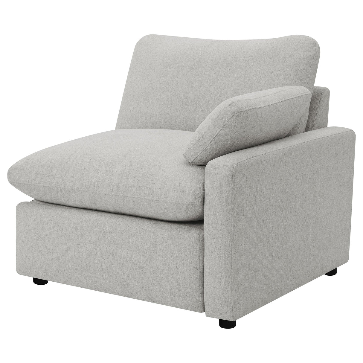  Coaster Furniture Collins 609561P Modular Power Sofa - Grey IMAGE 6