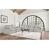  Coaster Furniture Collins 609562P Modular Power Loveseat - Grey IMAGE 9