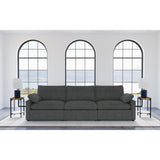  Coaster Furniture Collins 609531P Modular Power Sofa - Dark Grey IMAGE 8