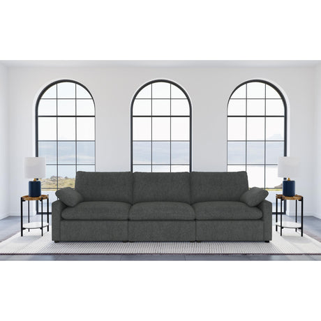  Coaster Furniture Collins 609531P Modular Power Sofa - Dark Grey IMAGE 8