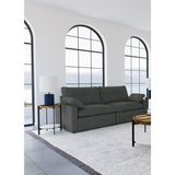  Coaster Furniture Collins 609532P Modular Power Loveseat - Dark Grey IMAGE 7