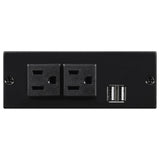  Coaster Furniture Bahrain 609540P 6 pc Modular Power Reclining Sectional - Charcoal IMAGE 10