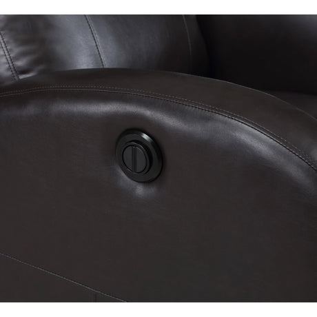  Coaster Furniture Grant 601500P Upholstered Power Recliner Chair - Brown IMAGE 9