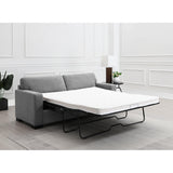  Coaster Furniture Simpson 360050 Upholstered Sofa Sleeper with Queen Mattress - Grey IMAGE 10