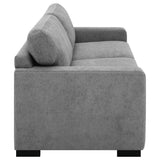  Coaster Furniture Simpson 360050 Upholstered Sofa Sleeper with Queen Mattress - Grey IMAGE 8