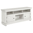  Coaster Furniture Payne 710052 60-inch TV Stand Media Console - Distressed White IMAGE 1