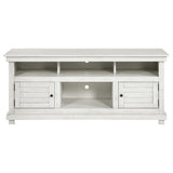  Coaster Furniture Payne 710052 60-inch TV Stand Media Console - Distressed White IMAGE 2