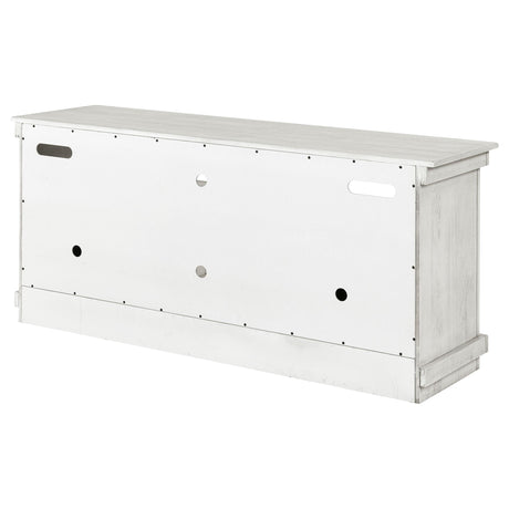  Coaster Furniture Payne 710052 60-inch TV Stand Media Console - Distressed White IMAGE 8
