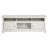  Coaster Furniture Payne 710053 70-inch TV Stand Media Console - Distressed White IMAGE 2