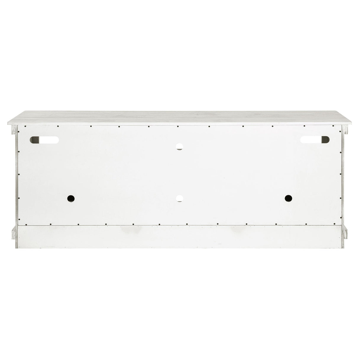  Coaster Furniture Payne 710053 70-inch TV Stand Media Console - Distressed White IMAGE 7