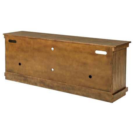  Coaster Furniture Payne 710043 70-inch TV Stand Media Console - Distressed Brown IMAGE 8