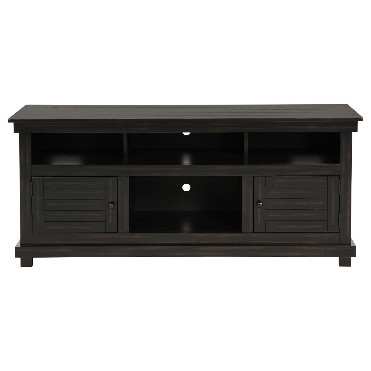  Coaster Furniture Payne 710062 60-inch TV Stand Media Console - Distressed Java IMAGE 2