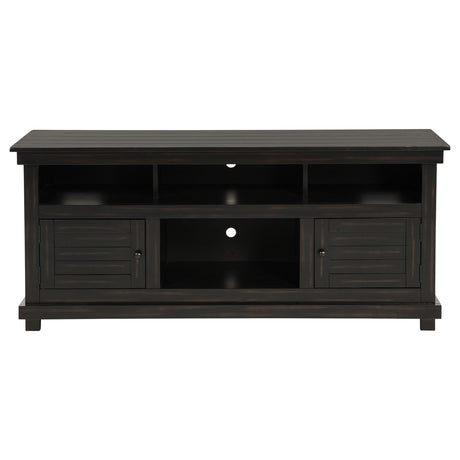  Coaster Furniture Payne 710062 60-inch TV Stand Media Console - Distressed Java IMAGE 2