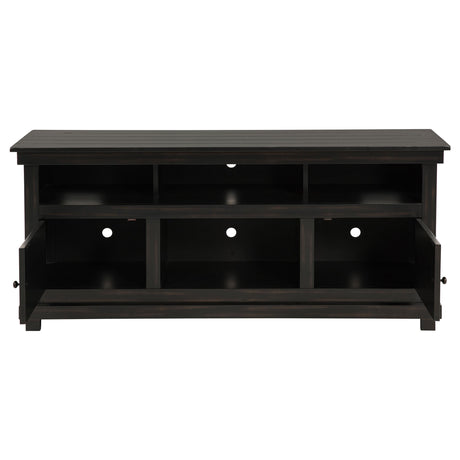  Coaster Furniture Payne 710062 60-inch TV Stand Media Console - Distressed Java IMAGE 3