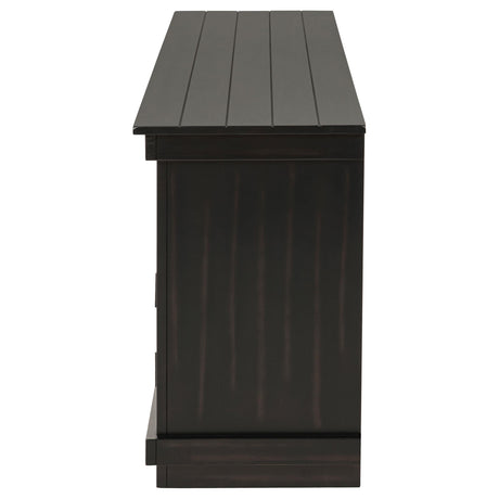  Coaster Furniture Payne 710063 70-inch TV Stand Media Console - Java IMAGE 5