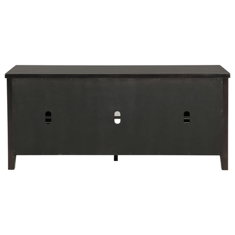  Coaster Furniture Concord 701782 2-door 60-inch TV Stand Console - Distressed Java IMAGE 7