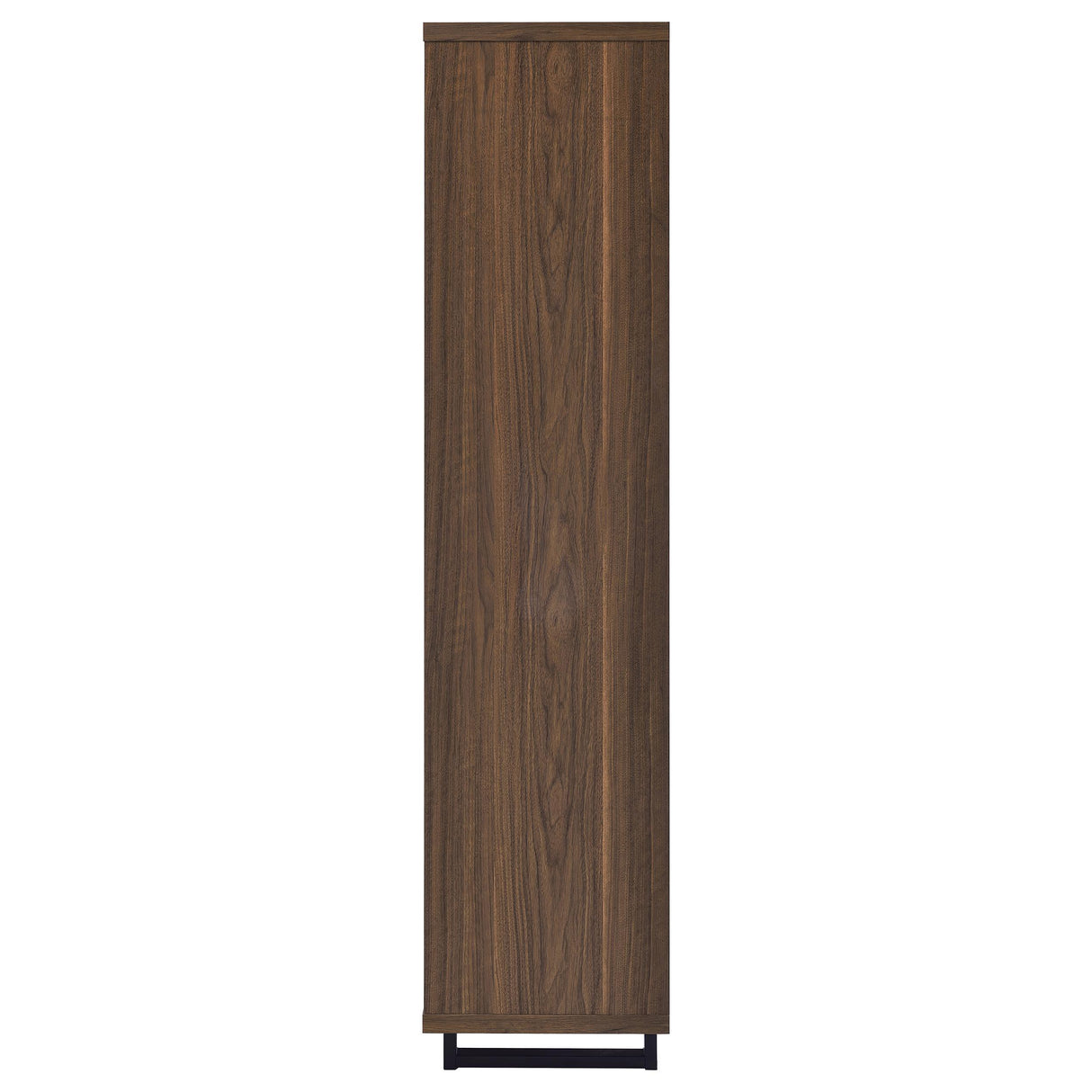  Coaster Furniture Maddox 801863 71-inch 3-shelf Cabinet Bookcase - Walnut IMAGE 5