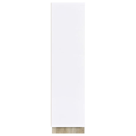  Coaster Furniture Dalton 980075 65-inch 6-shelf Bookcase - White and Distressed Pine IMAGE 7