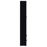  Coaster Furniture Hawthorne 953478 4-shelf Glass Door Cabinet with Drawers - Black IMAGE 8