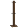  Coaster Furniture Rikkie 983281 Engineered Wood Coat Rack - Walnut IMAGE 1