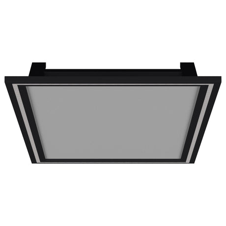  Coaster Furniture Windrose 960962 28 x 67 Inch Tempered LED Standing Mirror - Black IMAGE 15
