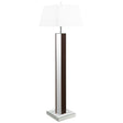  Coaster Furniture Elena 920178 67-inch Square Tapered Mirrored Floor Lamp - Brown IMAGE 1