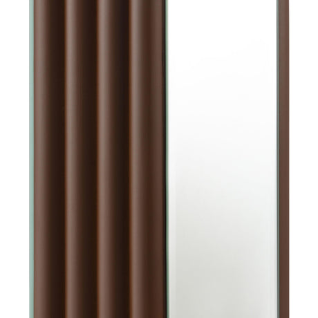  Coaster Furniture Elena 920178 67-inch Square Tapered Mirrored Floor Lamp - Brown IMAGE 7