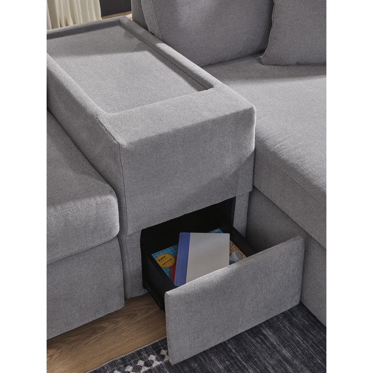  Signature Design by Ashley Modmax 9210457 Console with Storage IMAGE 5