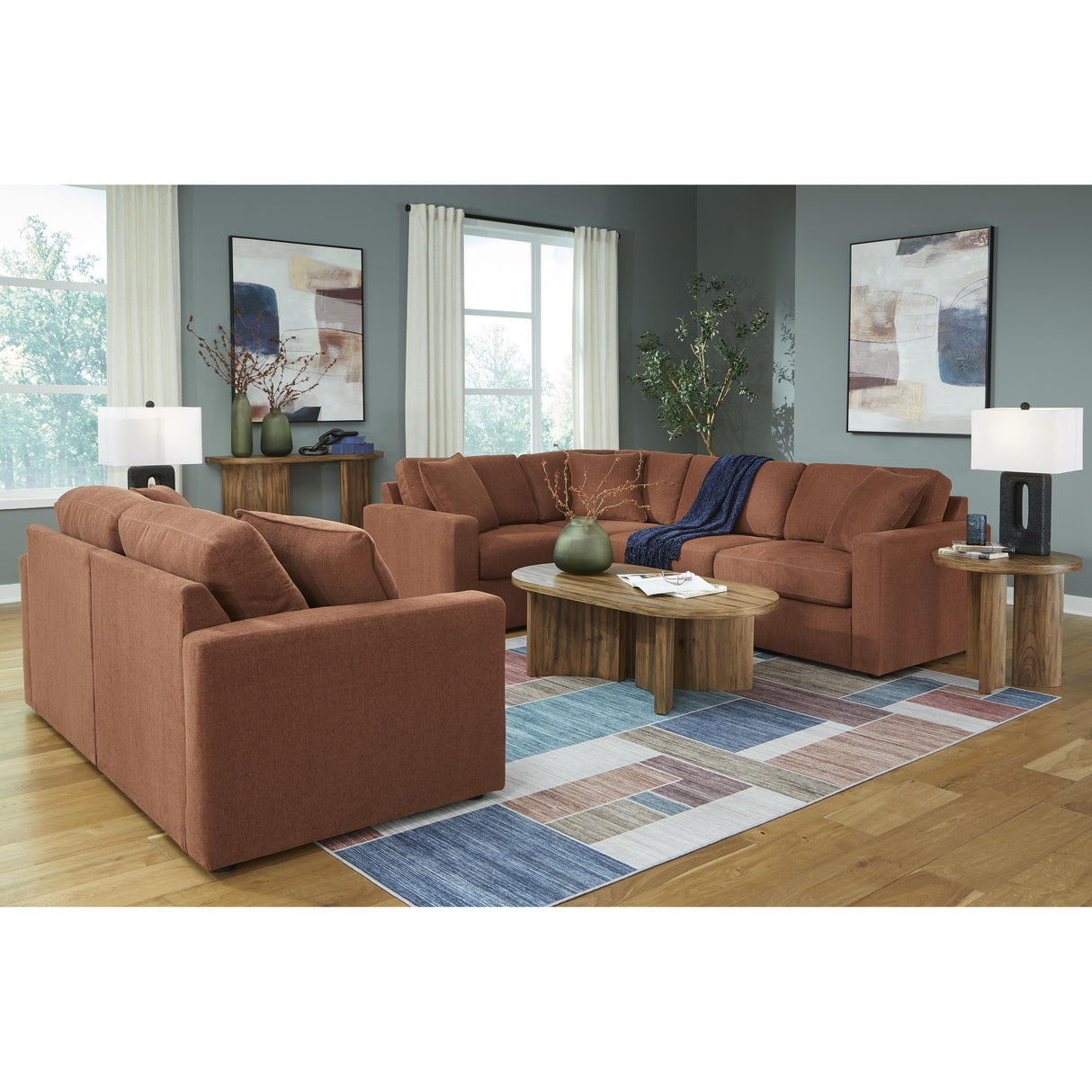  Signature Design by Ashley Modmax 9210264 LAF Corner Chair IMAGE 9