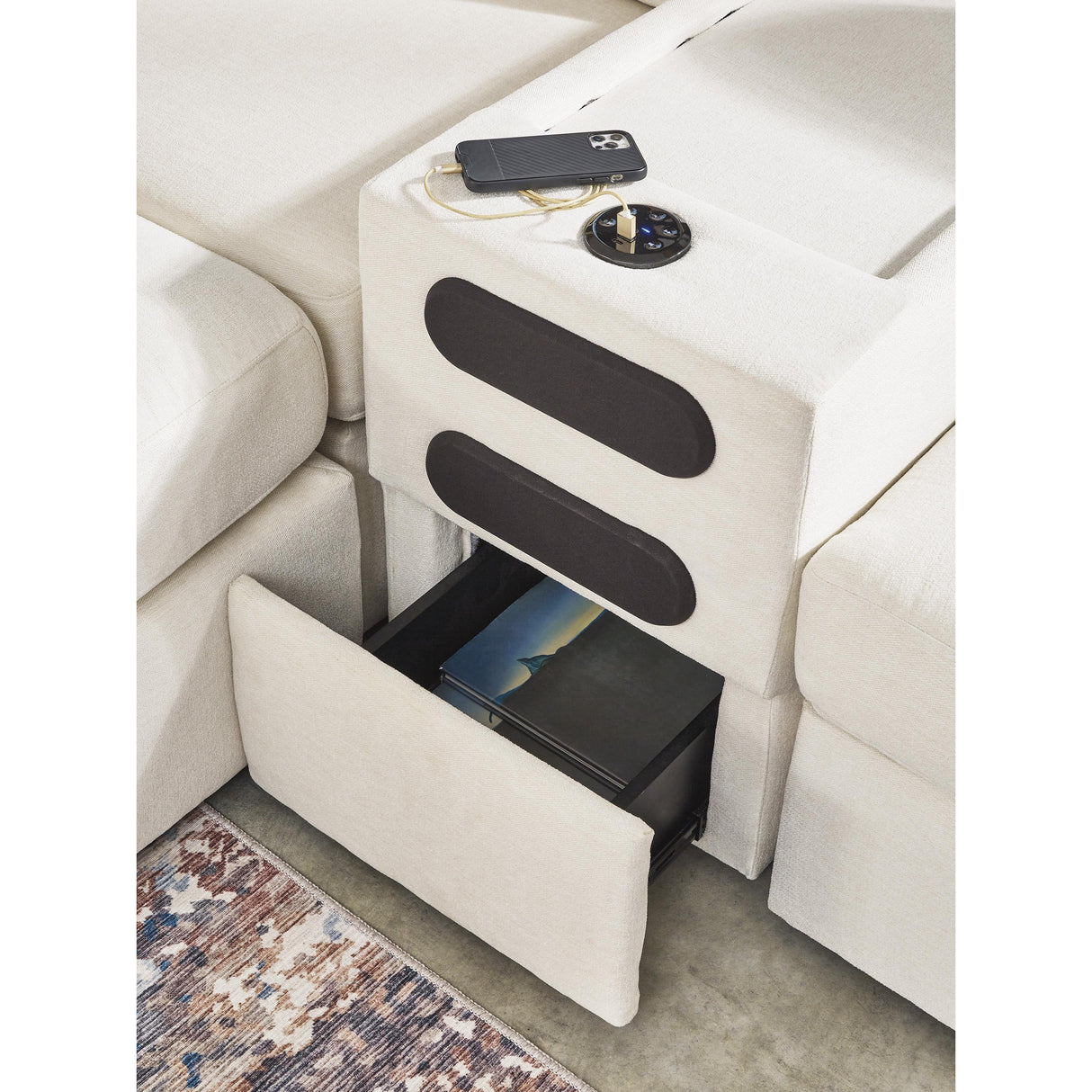  Signature Design by Ashley Modmax 9210327 Console with Audio System IMAGE 5