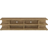  Coaster Furniture Cartmill 710543 78-inch 2-tier TV Stand Media Console - Mango IMAGE 3