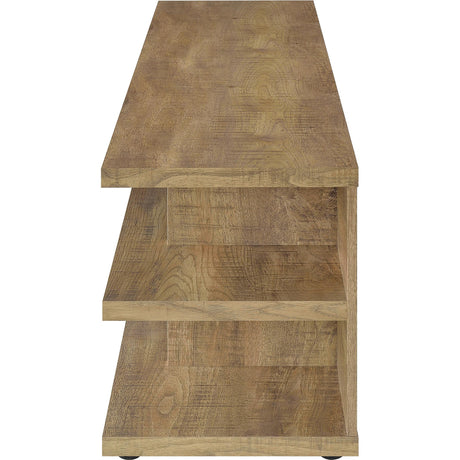  Coaster Furniture Cartmill 710543 78-inch 2-tier TV Stand Media Console - Mango IMAGE 5