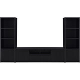 Coaster Furniture Winfield 706223 78-inch 2-door TV Stand Media Console - Black IMAGE 11