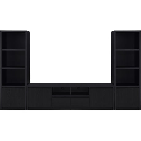  Coaster Furniture Winfield 706223 78-inch 2-door TV Stand Media Console - Black IMAGE 11