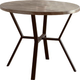  Crown Mark Blake 1230SET-GW 5 pc Round Dining Set - Greywash IMAGE 2