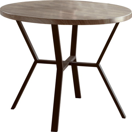 Crown Mark Blake 1230SET-GW 5 pc Round Dining Set - Greywash IMAGE 2