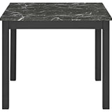  Crown Mark Lennon 1715SET-AB 5 pc Counter Height Dinette - Black IMAGE 5