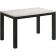  Crown Mark Resia 2120T-3048 Dining Table - White IMAGE 1