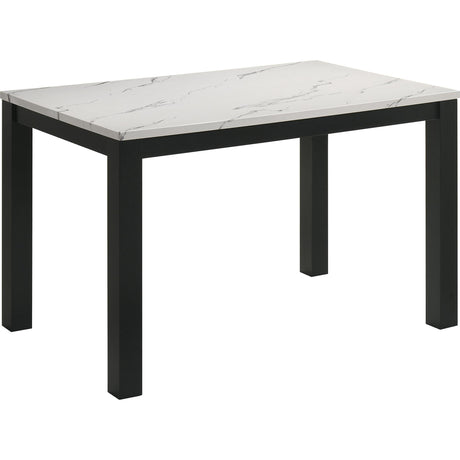  Crown Mark Resia 2120T-3048 Dining Table - White IMAGE 1