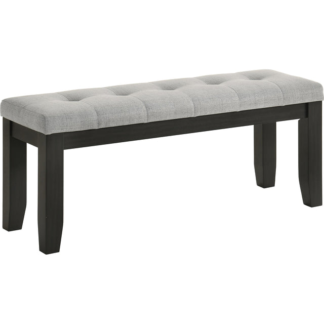  Crown Mark Bardstown 2152LG-BENCH Bench - Light Grey IMAGE 1