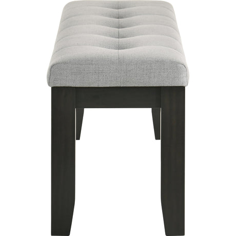  Crown Mark Bardstown 2152LG-BENCH Bench - Light Grey IMAGE 2