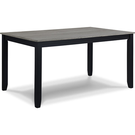  Crown Mark Eloise 2430SET-LG 7 pc Dinette - Light Grey IMAGE 2