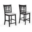  Crown Mark Hartwell 2795BK-S-24 Counter Height Chair - Charcoal Black IMAGE 1