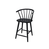  Crown Mark Janna 2981BK-24 Counter Height Stool - Black IMAGE 1