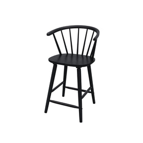 Crown Mark Janna 2981BK-24 Counter Height Stool - Black IMAGE 1